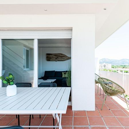 Vista Roses Mar - Apartamento Con Piscina II Exteriör bild