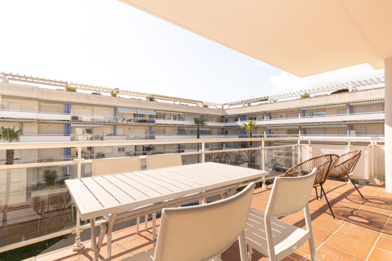 Vista Roses Mar - Apartamento Con Piscina II Exteriör bild