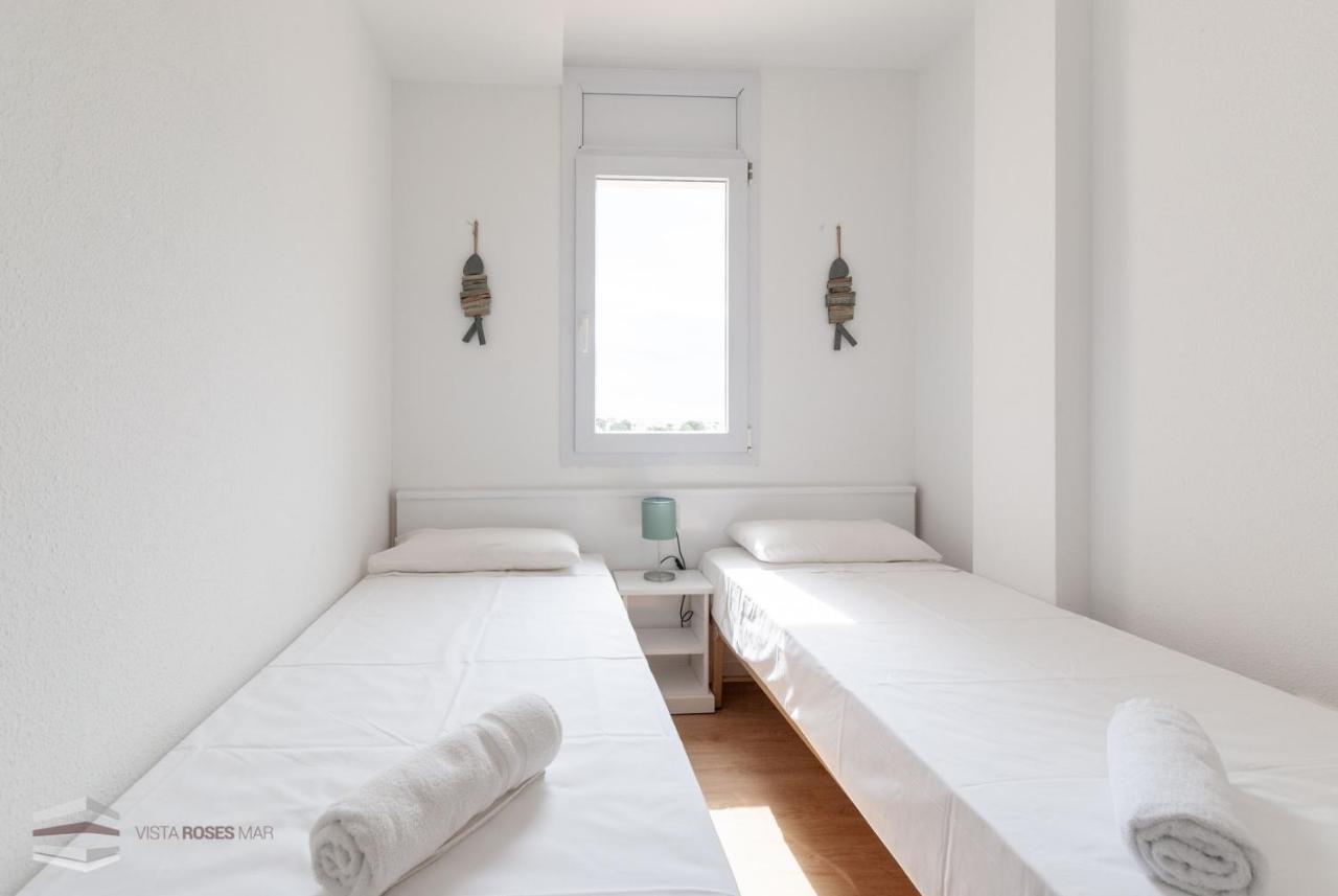 Vista Roses Mar - Apartamento Con Piscina II Exteriör bild
