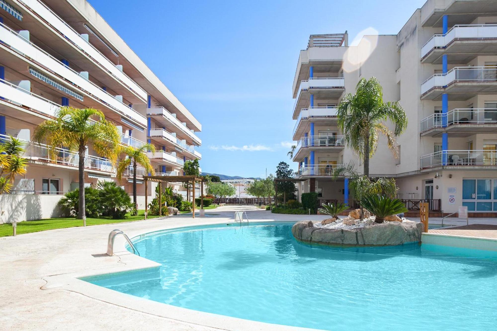 Vista Roses Mar - Apartamento Con Piscina II Exteriör bild