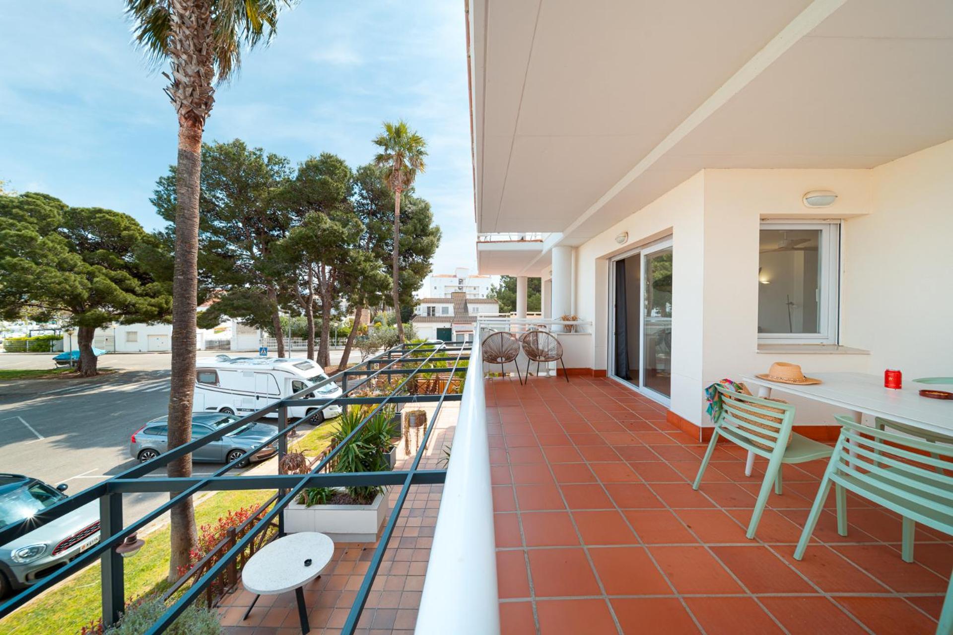 Vista Roses Mar - Apartamento Con Piscina II Exteriör bild
